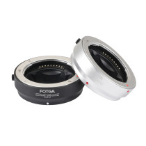 4/3-M4/3 Lens Adapter, Electronic Lens Auto Focus Adapter Compatible with Oly-mpus/Pa-nasonic 4/3 Len to M4/3 Micro Camera