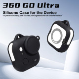 Camera Cage for Ins 360 GO Ultra, Heat Dissipation Protective Case Frame Expansion Adapter Mount, Lightweight Silicone Protective Housing Shell