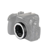 4/3-M4/3 Lens Adapter, Electronic Lens Auto Focus Adapter Compatible with Oly-mpus/Pa-nasonic 4/3 Len to M4/3 Micro Camera