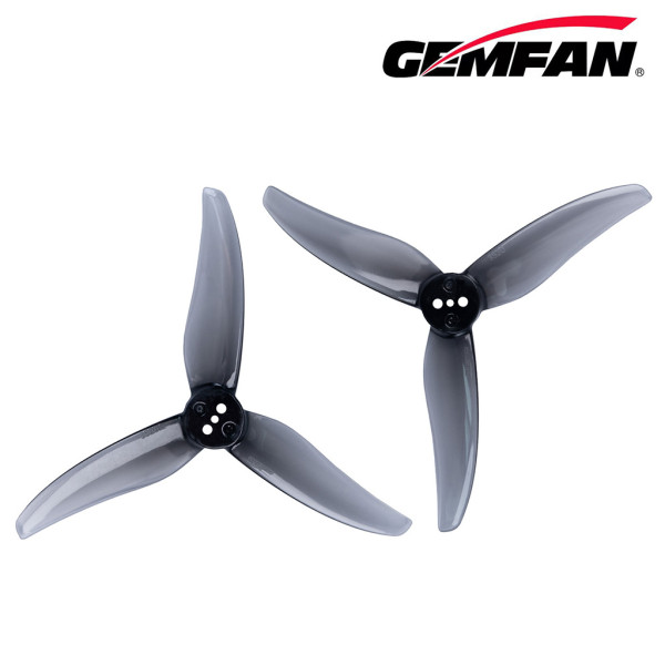 GEMFAN Hurricane 2-Pair 3520 3-Blade Propellers, 3 Holes, Suitable for FPV Drones