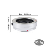 4/3-M4/3 Lens Adapter, Electronic Lens Auto Focus Adapter Compatible with Oly-mpus/Pa-nasonic 4/3 Len to M4/3 Micro Camera