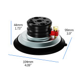 Motorcycle Handlebar Clamp Camera Mount, 360° Rotating  Aluminum Camera Sliding Bracket Clip 15mm~35mm Compatible with Hero Series, Osmo Action 5, X5, Ace Pro