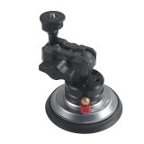 4-inch Suction Cup Holder Quick Release Large Suction Vacuum Fixed Base for Cell Phone SLR Sports Camera