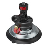 4-inch Suction Cup Holder Quick Release Large Suction Vacuum Fixed Base for Cell Phone SLR Sports Camera