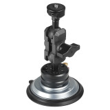 4-inch Suction Cup Holder Quick Release Large Suction Vacuum Fixed Base for Cell Phone SLR Sports Camera