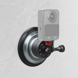 4-inch Suction Cup Holder Quick Release Large Suction Vacuum Fixed Base for Cell Phone SLR Sports Camera