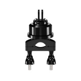 Motorcycle Handlebar Clamp Camera Mount, 360° Rotating  Aluminum Camera Sliding Bracket Clip 15mm~35mm Compatible with Hero Series, Osmo Action 5, X5, Ace Pro