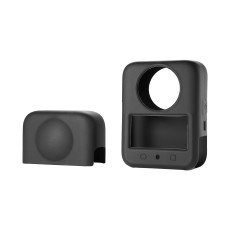 Silicone Protective Case & Screen Protector for Osmo 360, Action Camera Protector Dustproof Anti-scratch Cover, HD Tempered Glass Protective Film Accessories