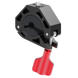 Super Clamp, Handlebar Clip with Ball Head & 1/4  Screw, Camera Mount Adapter, High Load-Bearing Motorcycle Bike Pole Tube Camera Holder