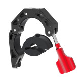 Super Clamp, Handlebar Clip with Ball Head & 1/4  Screw, Camera Mount Adapter, High Load-Bearing Motorcycle Bike Pole Tube Camera Holder