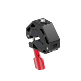 Super Clamp, Handlebar Clip with Ball Head & 1/4  Screw, Camera Mount Adapter, High Load-Bearing Motorcycle Bike Pole Tube Camera Holder
