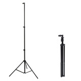 2-in-1 Blue Green Screen Backdrop Kit, 1.5*2M Foldable Green Screen Stand for Streaming, 2-Sided Reversible Blue Photo Background