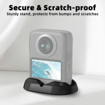 Silicone Desktop Mount for Os-mo 360, Silicone Camera Mount Protector Stand Base, Camera Dock Base Anti-Slip Fixed Holder (for Os-mo 360)