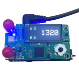 1.2/1.3Ghz Receiver VRX Video Receiver 9CH Wide Band (1080MHz to 1360MHz) Compatible With  Fatshark Goggles ,SKYZONE  Goggles,DJI Goggles V1 V2