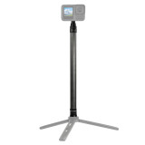 1.5M/3M Camera Selfie Stick, Carbon Fiber 7-Sections Extendable Extension Pole, Lightweight Tripod Telescopic Stick Bracket for Action6/Pocket4/Os-mo 360/Ins X5, Hero 13/12/11