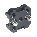  Universal Aluminum Alloy Cold Shoe & Hot Shoe Mount Adapter with Lanyard Hole for Camera