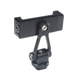 Hot Shoe Mount Adapter with Phone Holder, to 1/4  Screw Monitor Stand Fill Light Holder, Cold Shoe Base DSLR Cameras Accessories shoe mounts