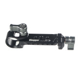 15mm Single Hole Tube Clamp with 1/4'' Threaded Hole Camera Photography Expansion Accessories