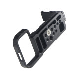 Quick Release Plate with Metal Handle & Cold Shoe Expansion Bracket for S-ony FX3 Camera