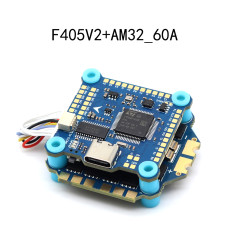 (PAURC) F405 Flying Tower 8S AM32 60A 4IN1 ESC F405 V2 Flight Controller for FPV Drones