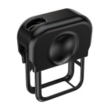 Camera Cage for Osmo 360 with Mount Adapter, Camera Case Protective Frame Expansion Housing Shell with Cold Shoe for Light Microphone Accessories