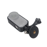 Hot Shoe Mount Bracket, 180 Degree Adjustment Cold Shoe Adapter Camera Mount Compatible with OSMO NANO 4K Thumb Action Camera