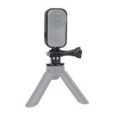 Hot Shoe Mount Bracket, 180 Degree Adjustment Cold Shoe Adapter Camera Mount Compatible with OSMO NANO 4K Thumb Action Camera