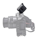 Hot Shoe Mount Bracket, 180 Degree Adjustment Cold Shoe Adapter Camera Mount Compatible with OSMO NANO 4K Thumb Action Camera