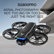 (ZLL) SG800Pro Upgraded Large Screen Control, Brushless, Optical Flow Positioning, Smart, Shock-Resistant Quad-Axis RC Drone for Youth