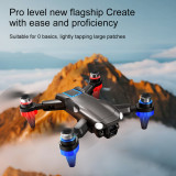 M8/M9 Brushless Drone with Screen Remote Control, Aerial Photography Dual-Camera Aircraft, Optical Flow Obstacle Avoidance Folding Aircraft