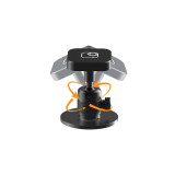 Magnetic Quick-Release Camera Mount/Lens Guard for Go Ultra, Rotatable Magnetic Gimbal Base, Reusable Adhesive Camera Bracket