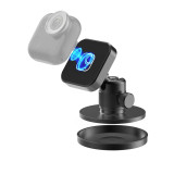 Magnetic Quick-Release Camera Mount/Lens Guard for Go Ultra, Rotatable Magnetic Gimbal Base, Reusable Adhesive Camera Bracket