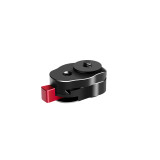 Mini Monitor Quick Release Plate with 1/4  Screw/Screw Hole, Camera Mount Adapter, Magic Arm Expansion Accessory for Camera Cage