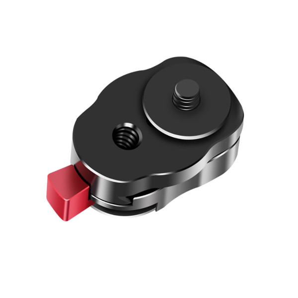 Mini Monitor Quick Release Plate with 1/4  Screw/Screw Hole, Camera Mount Adapter, Magic Arm Expansion Accessory for Camera Cage