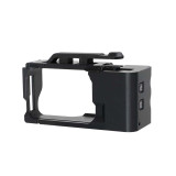 Metal Camera Cage for Go Ultra Pocket, Anti-Scratch Street Photography Protective Cage Frame with Cold Shoe, Handle