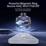 Magnetic Car Phone Holder Mount with 15W Wireless Charging, 360° Rotating Air Vent Cell Phone Stand for All Smartphones & Car Models