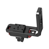 Horizontal/Vertical Quick Release Plate with 1/4  ARRI Positioning, Magnetic Mount Base with 1/4 Screw for Hero 13/12/11/10/9/8 Camera Accessories