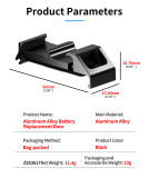 Camera Battery Door Replacement with Cold Shoe, Quick Release Side Door Battery Cover Compatible with Hero 13/12/11/10/9 Action Camera