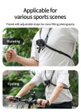 Adjustable Chest Mount Harness, Magnetic Neck Brace Strap Belt, Mobile Phone Clip Holder for Action 5 4 3/Ace Pro/Hero 13 12 Action Camera Accessories