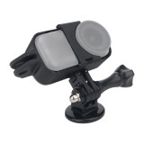 Hot Shoe Mount Bracket, 180 Degree Adjustment Cold Shoe Adapter Camera Mount Compatible with OSMO NANO 4K Thumb Action Camera