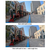 185° Wide-Angle Filter Compatible with Go Ultra, Osmo Nano Camera