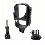 Hot Shoe Mount Bracket, 180 Degree Adjustment Cold Shoe Adapter Camera Mount Compatible with OSMO NANO 4K Thumb Action Camera