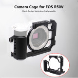Camera Cage Stabilizer Compatible with EOSR50V for Vertical Video Photograph