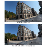 185° Wide-Angle Filter Compatible with Go Ultra, Osmo Nano Camera
