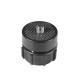 1/4 Screw to 17mm Ball Mount Base Stand Interface Socket Joint, Ball Head Connector Adapter for Tripod Monitor, Tablet, Phone, Camera Mounting Accessories