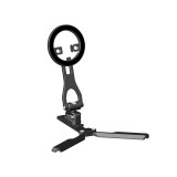 Magnetic Phone Holder, Aluminum 360° Rotation Cell Phone Mount Stand Tripod Mount Adapter SLR Camera Cage Accessories