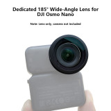 185° Wide-Angle Filter Compatible with Go Ultra, Osmo Nano Camera