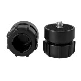 1/4 Screw to 17mm Ball Mount Base Stand Interface Socket Joint, Ball Head Connector Adapter for Tripod Monitor, Tablet, Phone, Camera Mounting Accessories