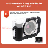 Camera Cage Stabilizer Compatible with EOSR50V for Vertical Video Photograph