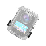 50M Invisible Diving Case, Quick-Release Waterproof Case for OMSO 360/ X4 Air/Go Ultra Camera